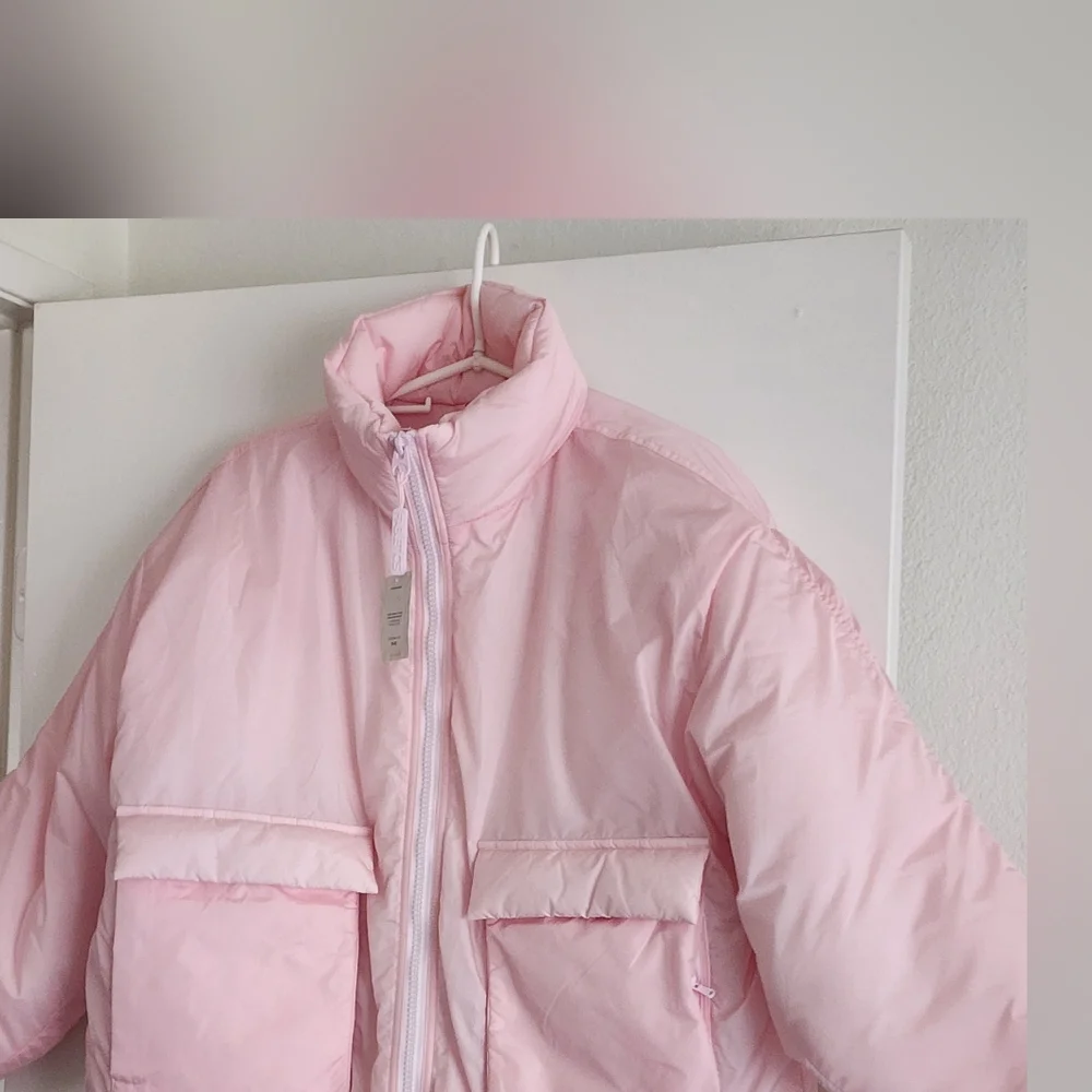 *NWT* FABLETICS | All Weather Puffer Jacket | Soft Pink Shine | Small - Picture 2 of 6